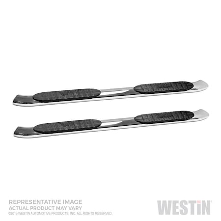 Westin Automotive 19-C RANGER SUPERCAB PRO TRAXX 5 OVAL NERF STEP BARS STAINLESS STEEL 21-54140